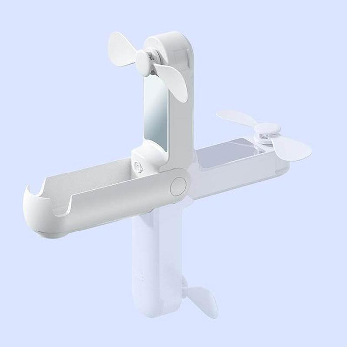Aivra 5-in-1 powerbank fan with torch, phone holder & mirror (4)