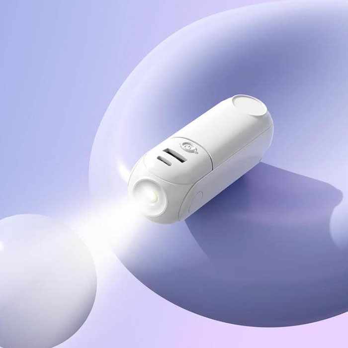 Aivra 5-in-1 powerbank fan with torch, phone holder & mirror (5)