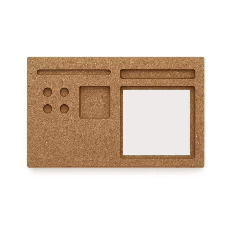 Alderstone Eco timber desk organizer. (1)