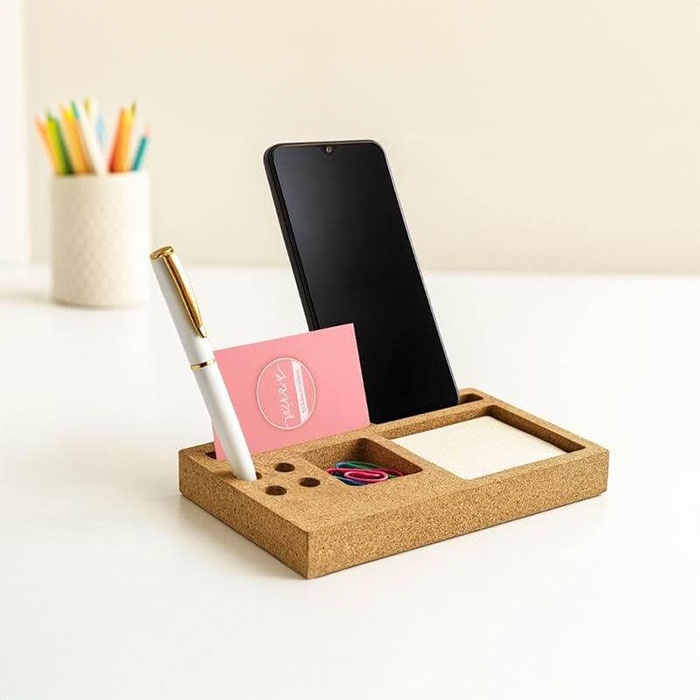 Alderstone Eco timber desk organizer. (5)