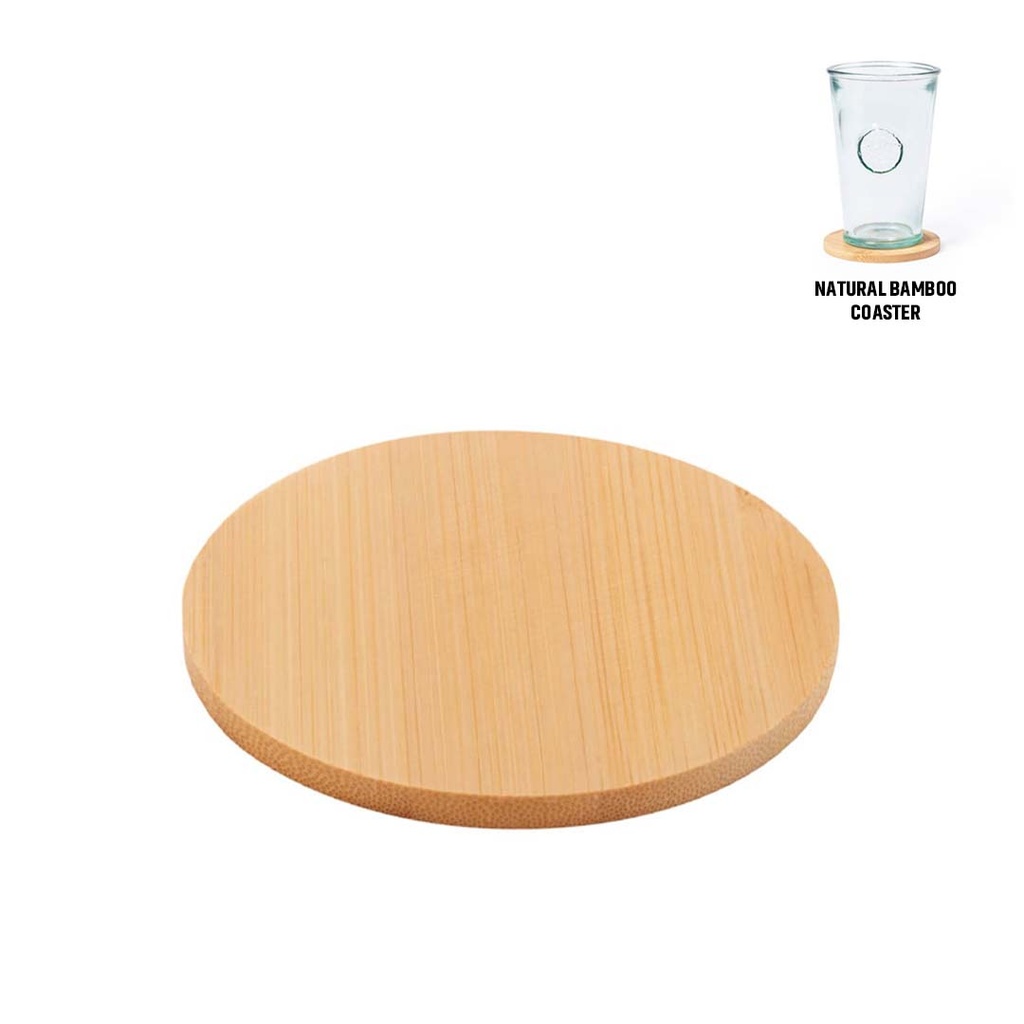 Cocoa Natural bamboo coaster (1)