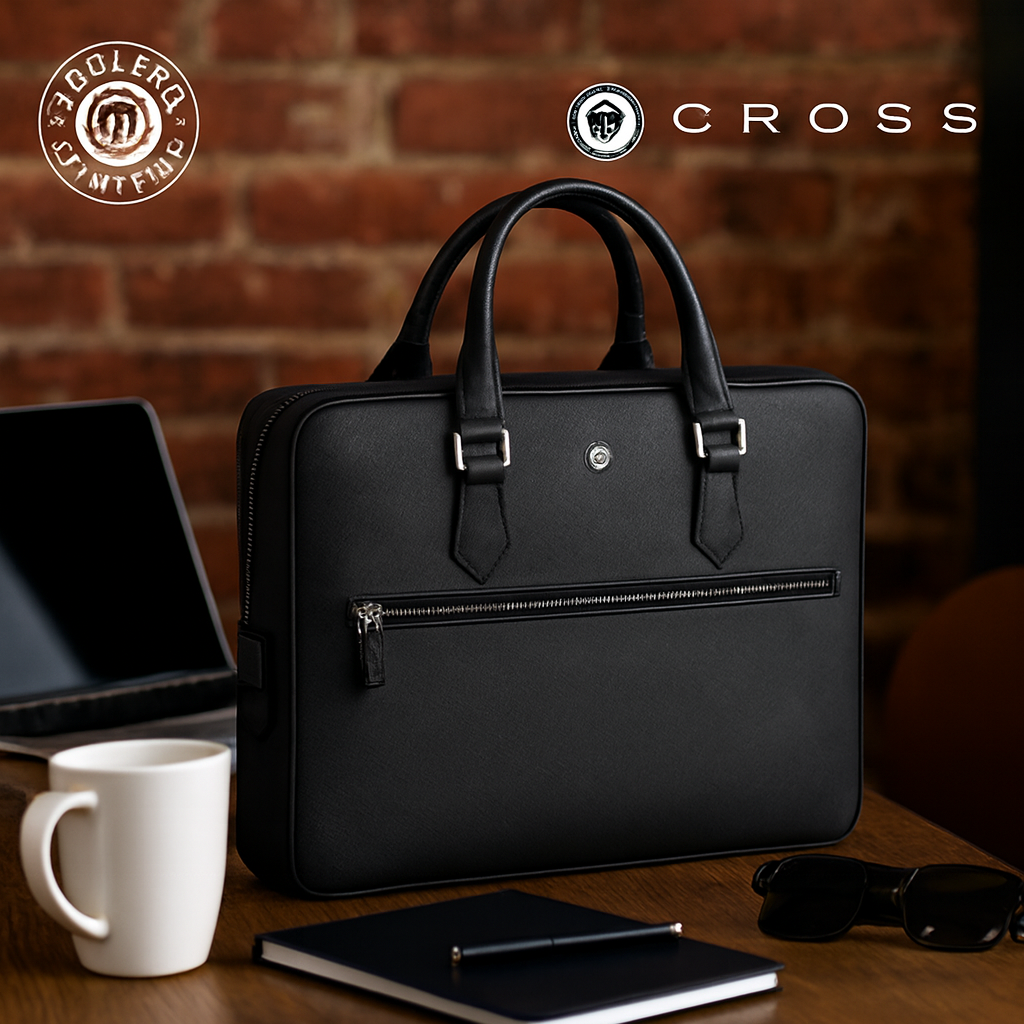 Cross breifcase Cross luxury leather briefcase.