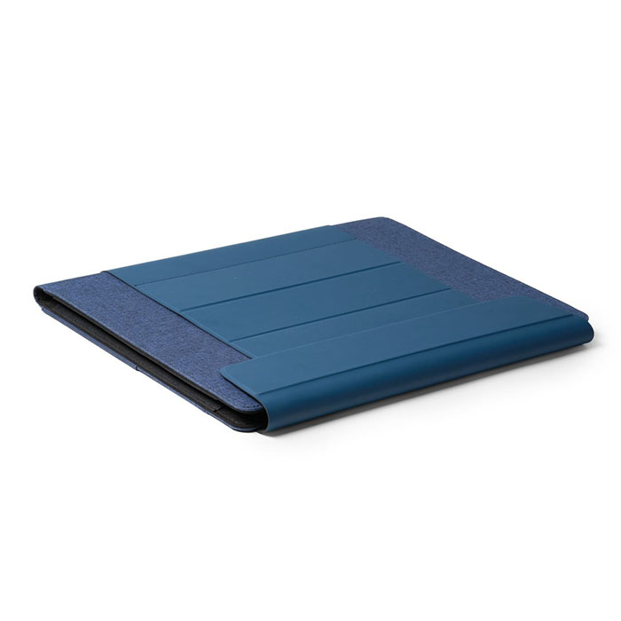 FULDA - CHANGE Collection RPET Laptop Case & Workstation - Navy Blue (4)