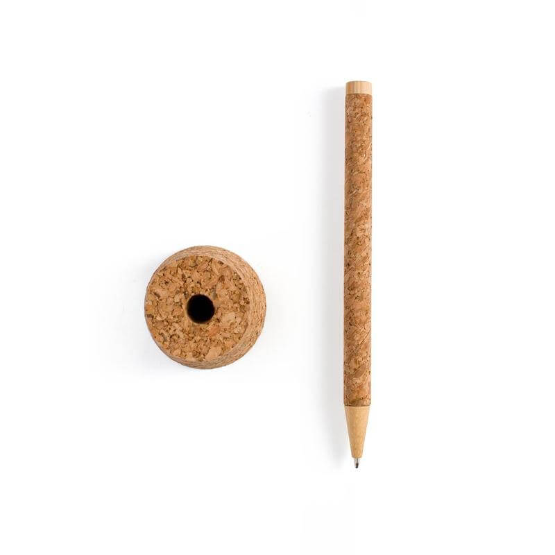 Greendale Eco cork pen & cork barrel. (3)