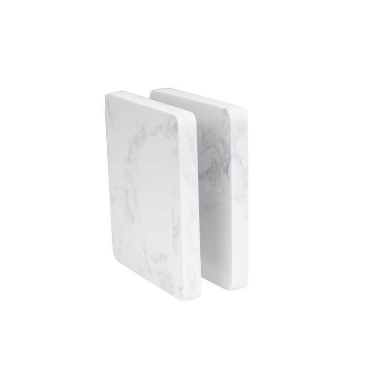 Meltstone Set of two artificial marble coasters (6)