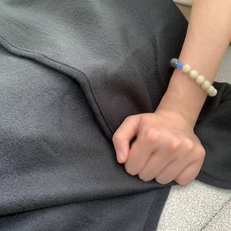 Noma 180gsm polar fleece travel blanket (7)