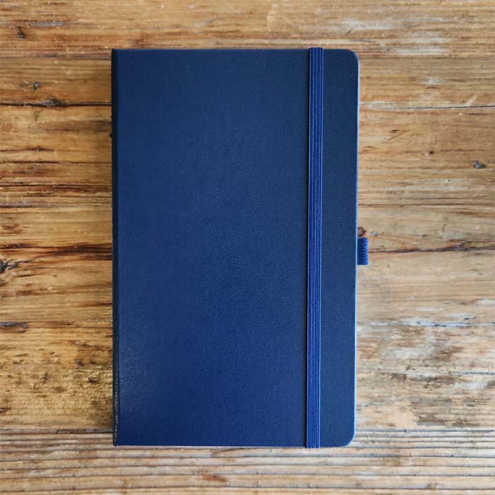 Nomadia A5 288 cream-white 80gsm ruled pages notebook (1)