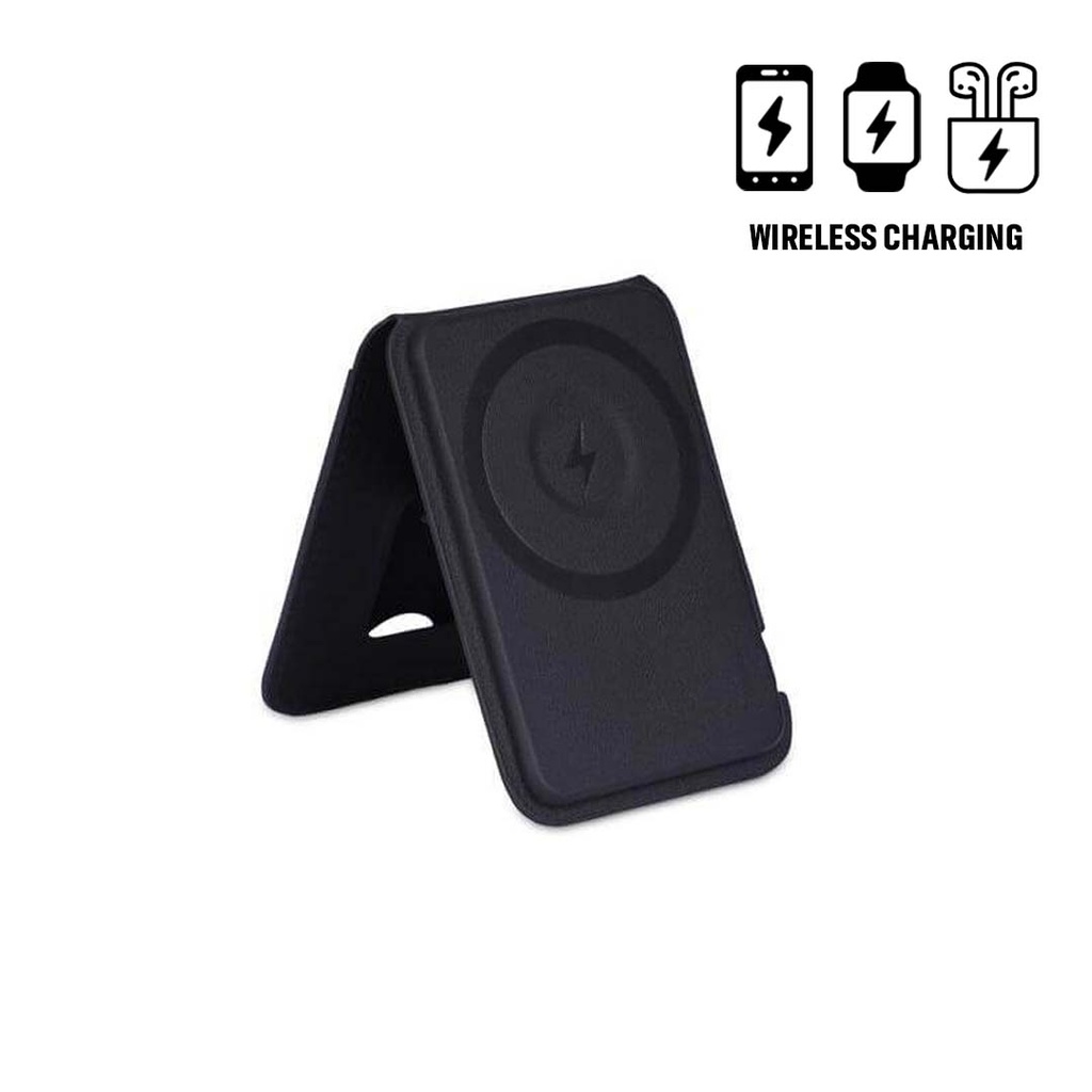 Noviq 3-in-1 Magnetic wireless charger card holder (1)