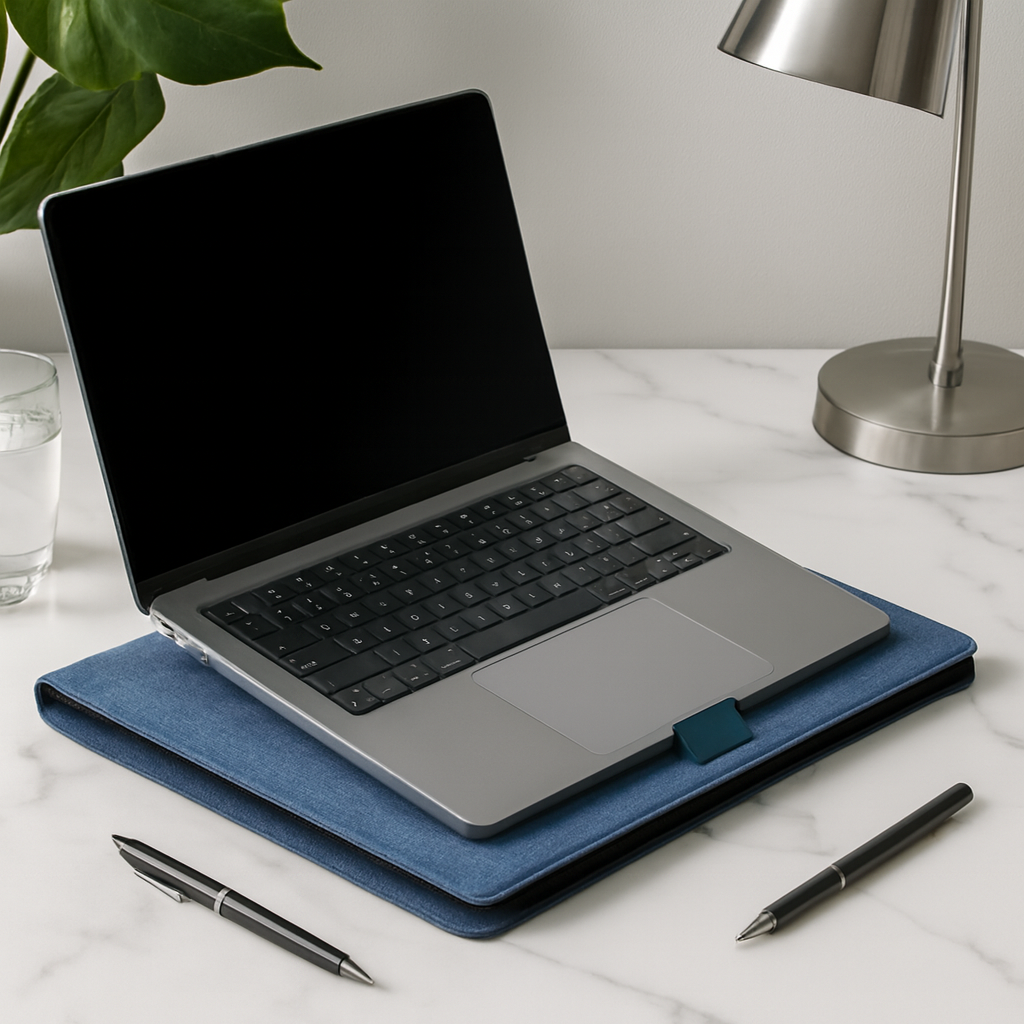 Tensa 2-In-1 laptop sleeve & workstation.