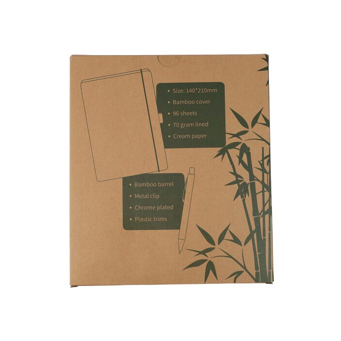 Birch A5 Bamboo notebook & pen set (6)