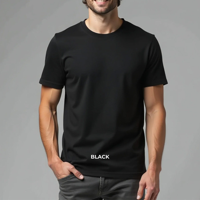 Vanessa Premium bio-washed fabric round neck T shirt. (6)