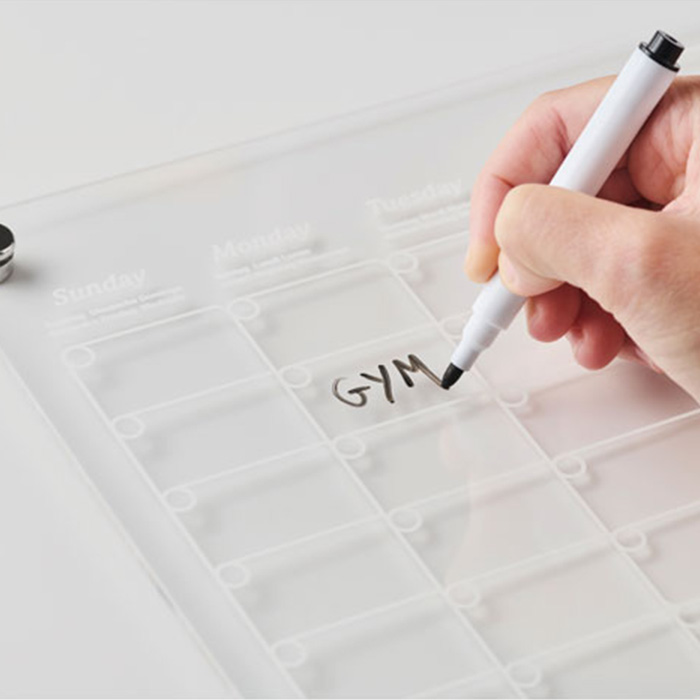Brain Magnetic acrylic planner (4)