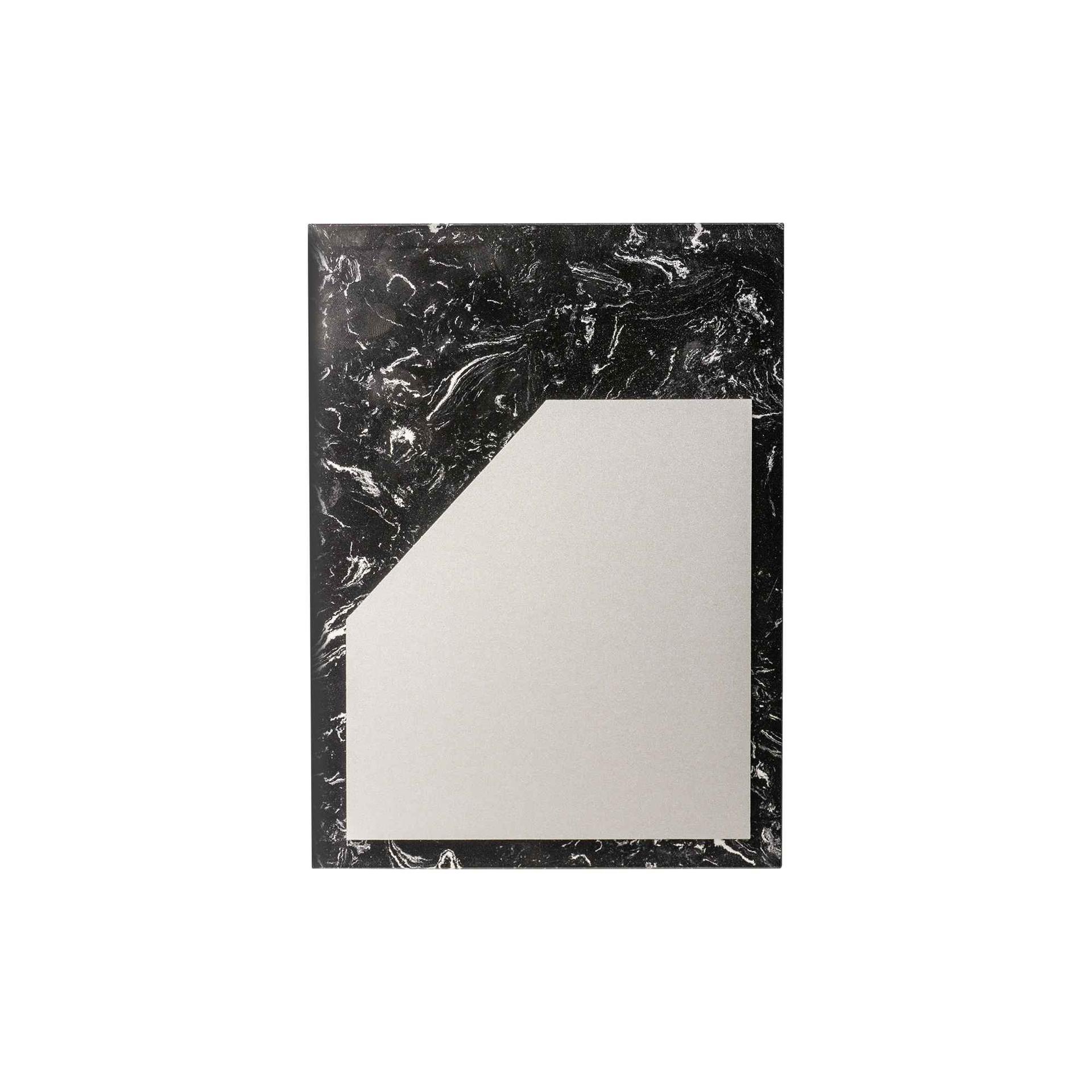 Elite Black stone plaque award with metal plate (3)