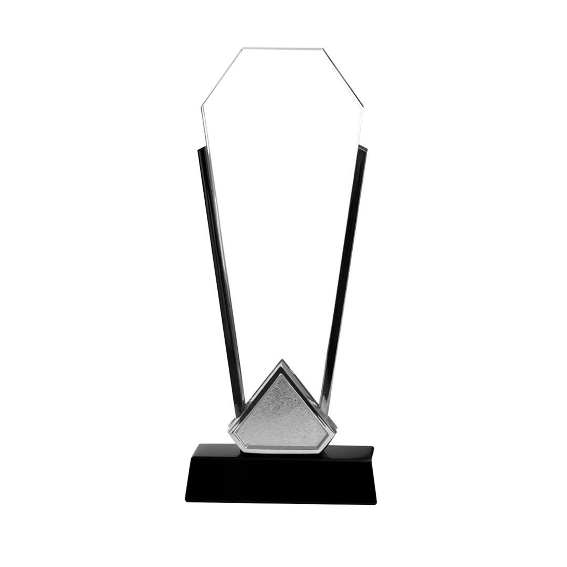 Heaton Silver edge and black base trophy (3)